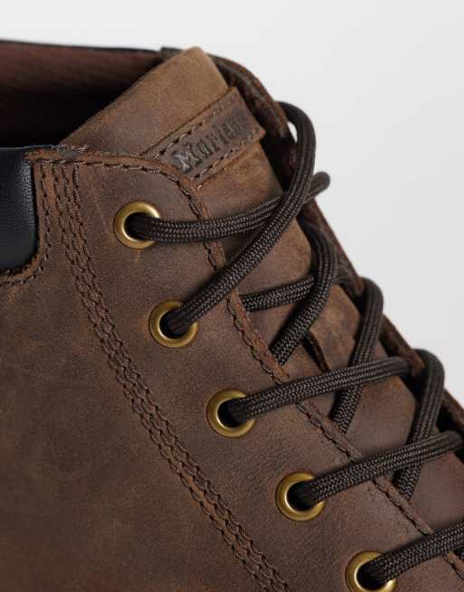 Dr Martens Bridwell Chukka 6 Eye boots in dark brown, 3 of 4