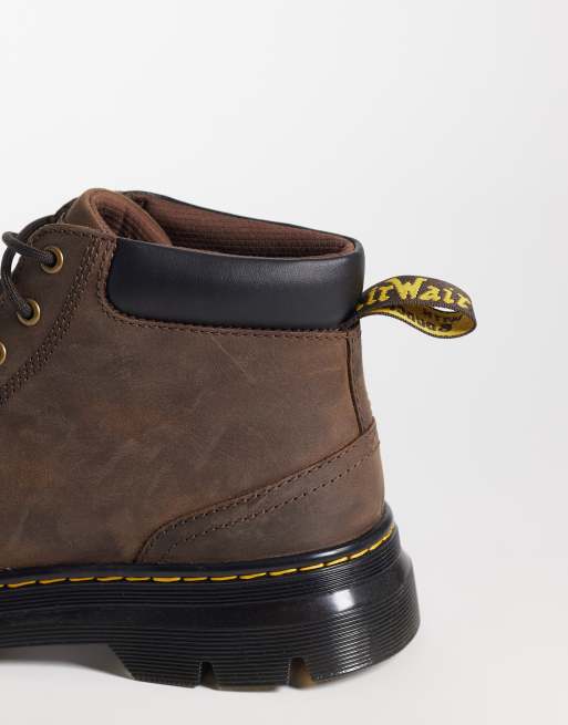 Dr Martens Bridwell Chukka 6 Eye boots in dark brown, 4 of 4