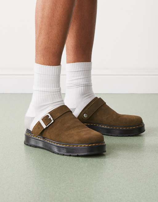 Dr Martens – Brookline – Bruna platta skor med öppen häl