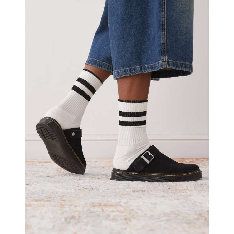 Dr Martens Brookline mules in black | ASOS