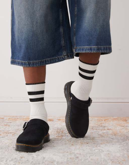 Dr Martens Brookline mules in black