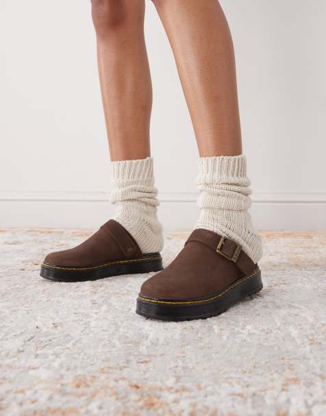 Dr. Martens – Brookline – Mules in Braun - view 1