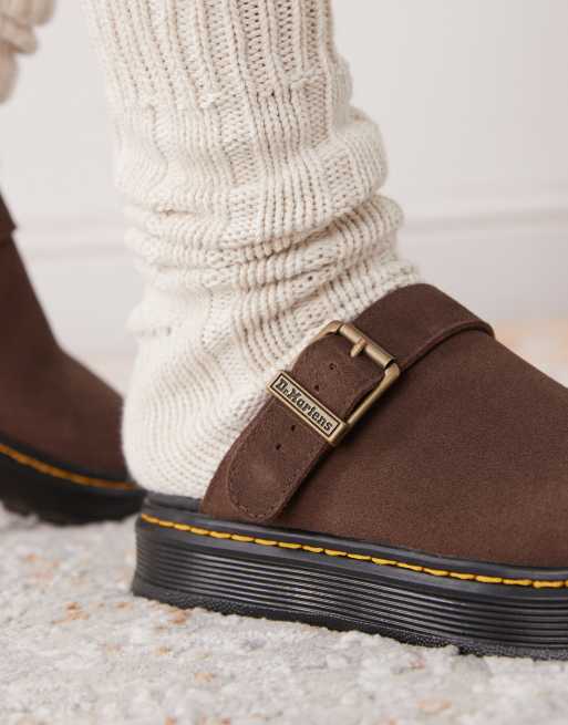 Rinascente Brown Sabot Dr Martens Martens Brookline Mule Black