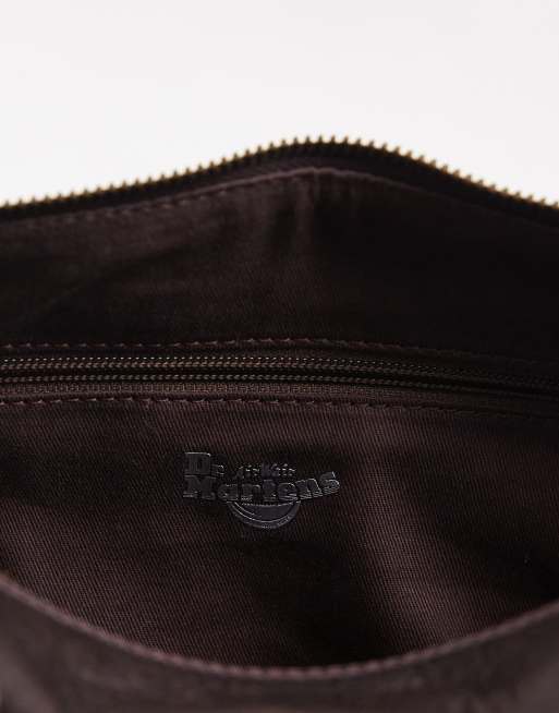 Dr Martens – Brun, liten handväska med handtag upptill, 4 av 4