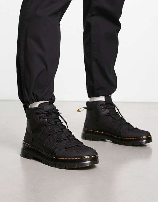 Dr Martens - Buwick - Veterlaarzen met 6 oogjes in extra stoer zwart, 4 van 4