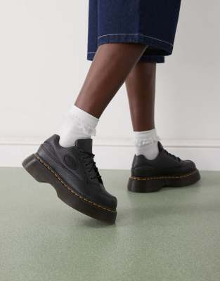 Dr. Martens Buzz 5 Eye Shoes In Black