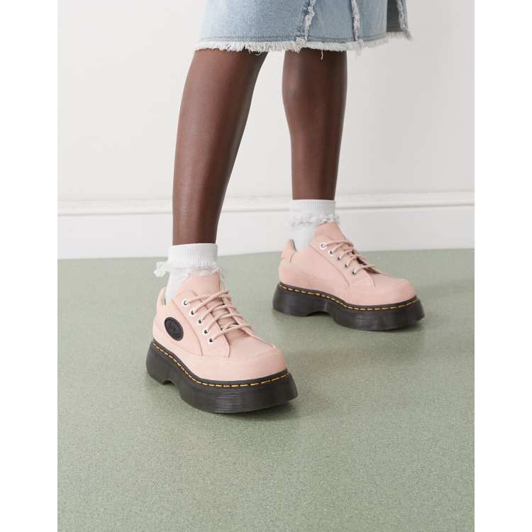 Dr Martens Buzz 5 eye shoes in pink | ASOS