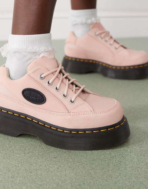 Dr Martens Buzz 5 eye shoes in pink, 4 of 4