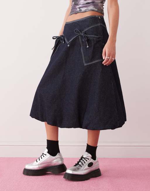 Bottes Dr. Martens Buzz 5-Eye Tissu Oxford - Pour Femme - Doublure Cuir - Semelle Goodyear