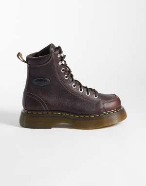 Dr Martens Buzz 8 eye boot in dark brown