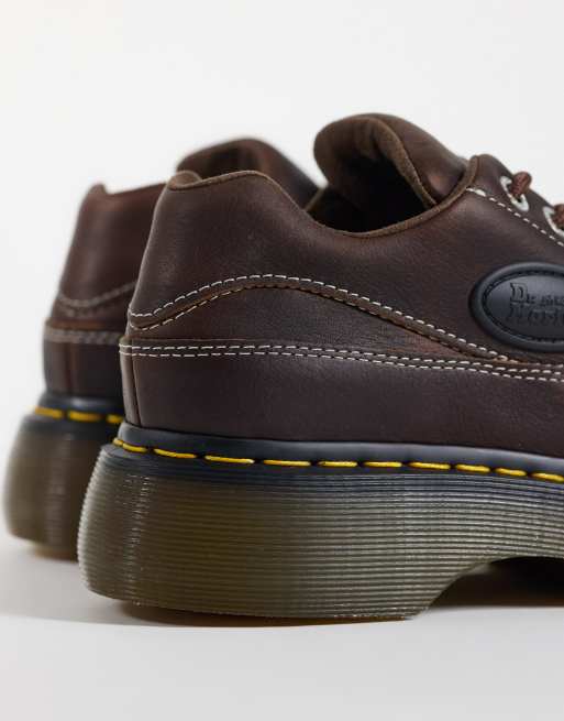 Dr. Martens - Buzz - Chaussures à 5 paires d'œillets - Marron, 4 de 4