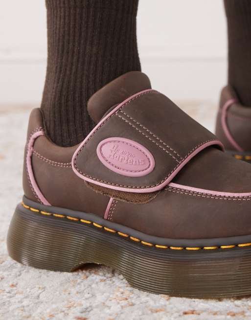Dr. Martens - Buzz - Chaussures à bordure contrastante - Marron foncé, 2 de 4