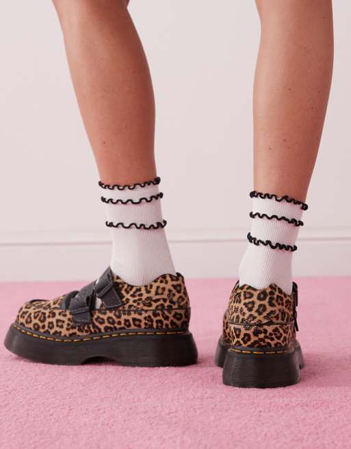 Dr Martens - Buzz - Chaussures babies - Imprimé léopard, 3 de 4