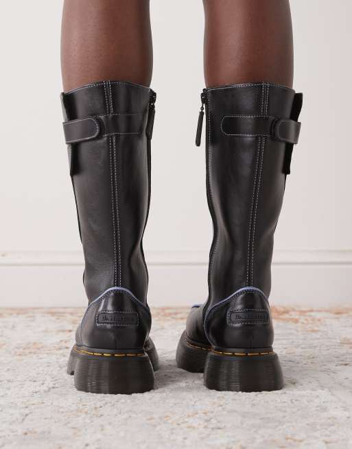 Dr Martens Buzz Hi boot with contrast trim in black, 4 of 4