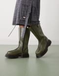 [Dr Martens] Dr Martens Buzz High boots in olive green 36 GREEN