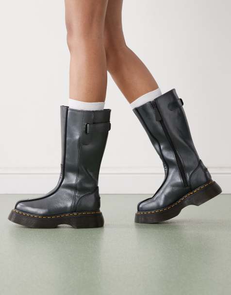 Dr. Martens – Buzz High – Stiefel in Schwarz - view 1