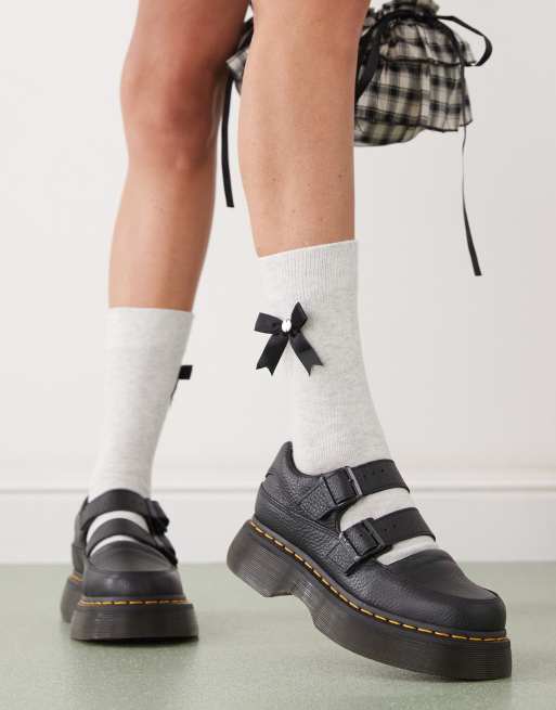 Dr Martens Buzz mary jane shoes in black