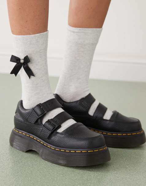 Dr Martens Buzz mary jane shoes in black - view 1