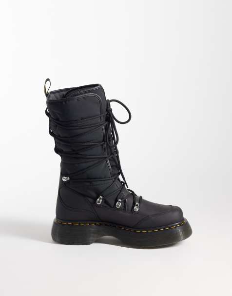 Dr Martens - Buzz Puffer - Sorte høje støvler - view 1