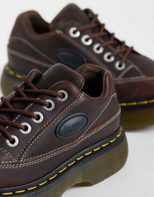 Dr Martens - Buzz - Scarpe marroni a 5 occhielli, 2 di 4
