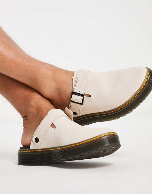 Dr. Martens – Carlson – Beige skor i mocka