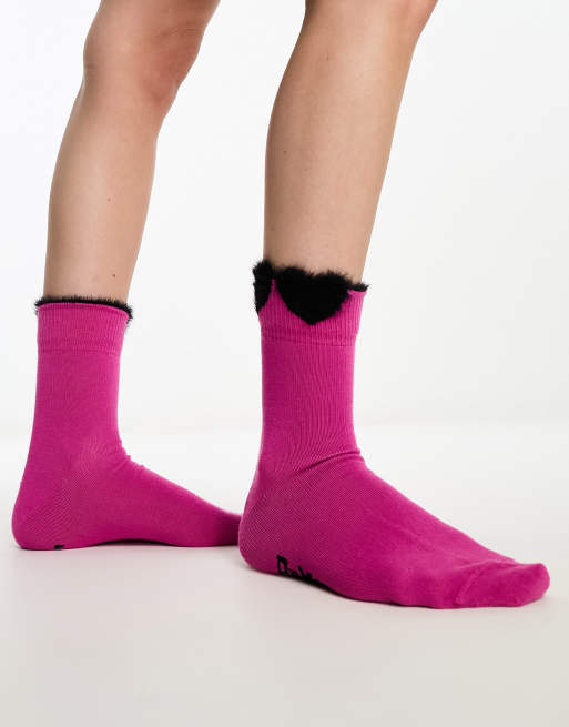 Dr Martens Chaussettes c ur Rose ASOS