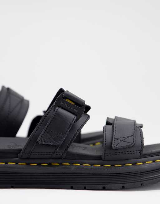 Dr. Martens Chilton sandals in black ASOS