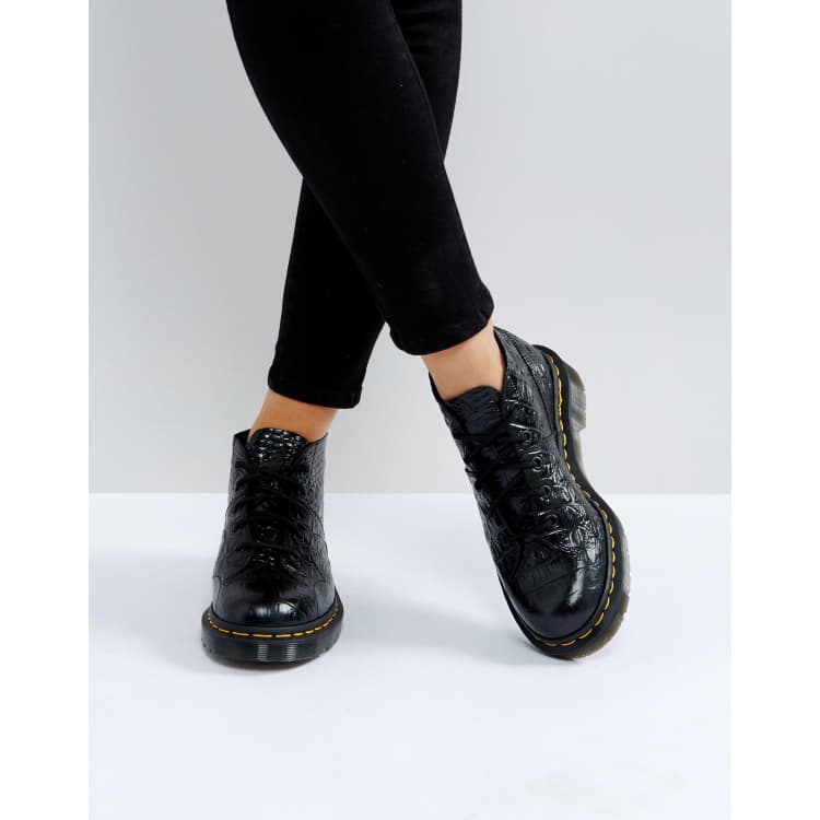 Doc martens croc on sale boots