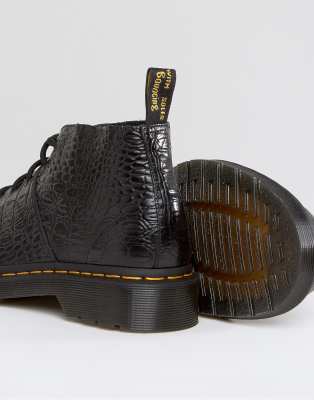 dr martens croc monkey boots