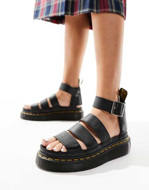 Dr Martens Clarissa II quad chunky sandals in black