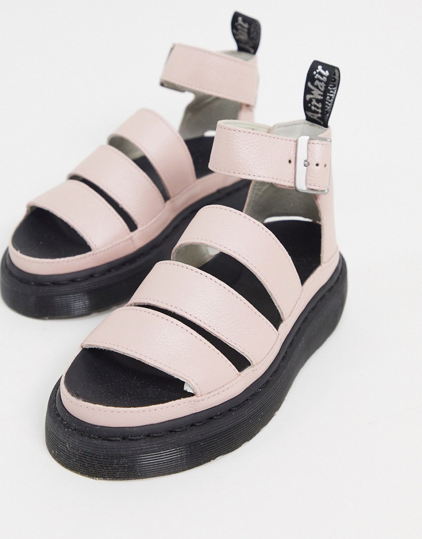 Dr Martens Clarissa II quad sandals in pink