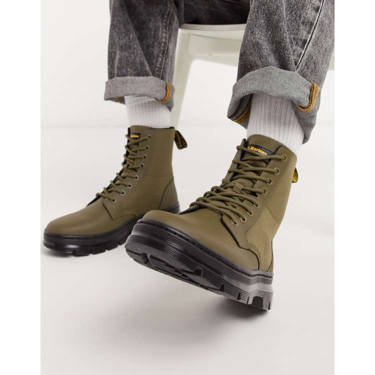 Dr martens store khaki boots