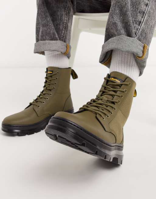 dr martens combs olive