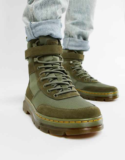 dr martens combs olive