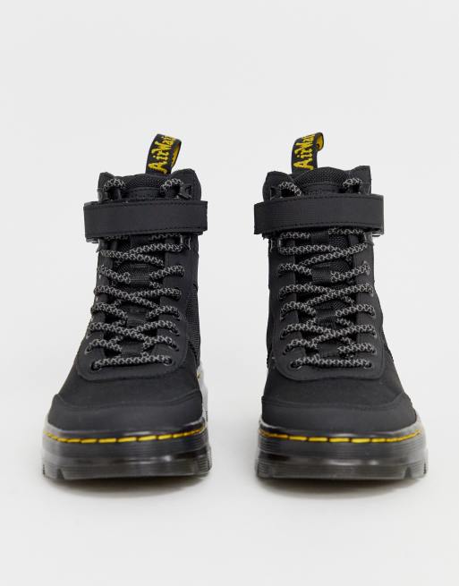 Dr Martens – Combs Tech – Czarne funkcjonalne buty do kostki