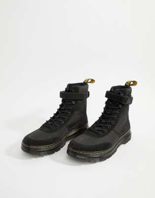 dr martens combs tech boot in black