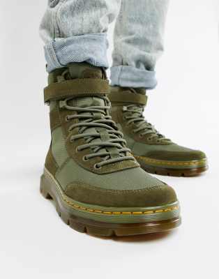 khaki green dr martens