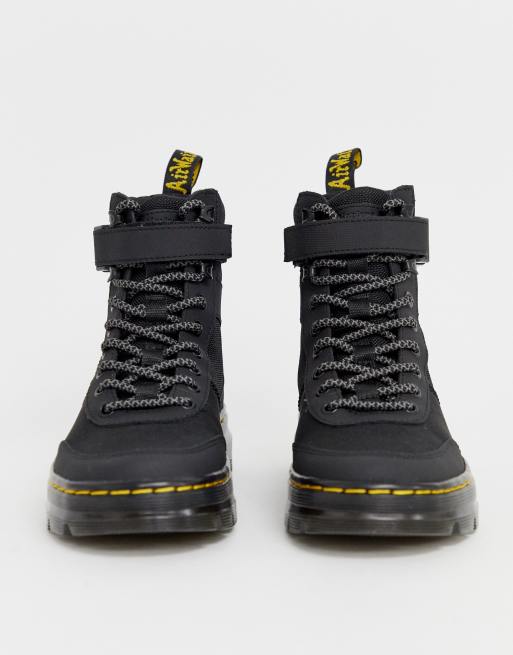 Dr martens combs black utility outlet boots