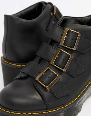 dr martens coppola black ankle boots