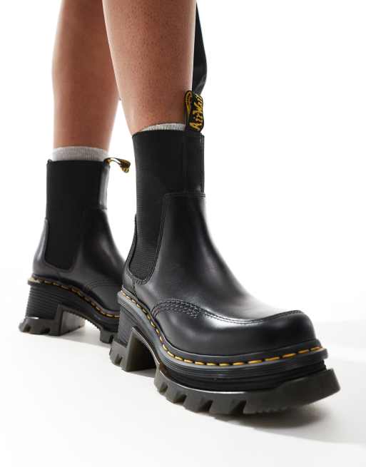 Dr Martens - Corran - Chelsea-støvler i sort læder