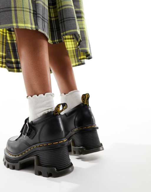 Dr. Martens Corran Scarpe con tacco stile Mary Jane nere