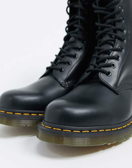 Dr Martens – czarne botki wiązane na 1490 10 oczek, 2 z 4