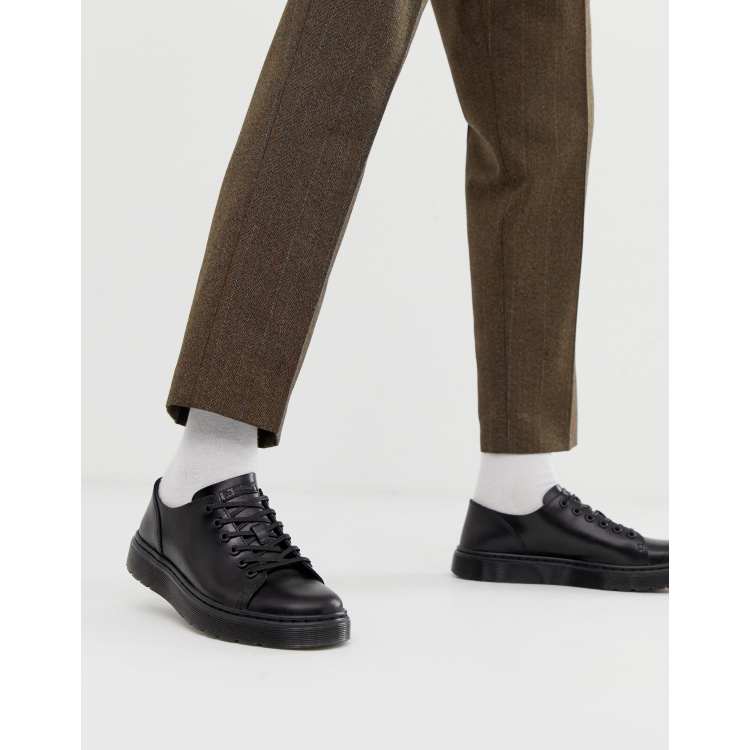 Dr Martens dante 6 eye sneakers in black ASOS