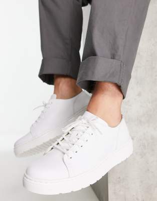 Dr Martens Dante 6 Eye sneakers in white venice ASOS