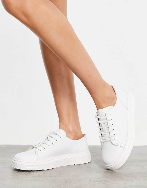 Dr Martens Dante shoes in white ASOS