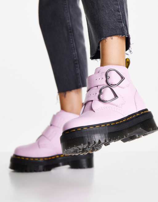 Dr martens outlet heart buckle