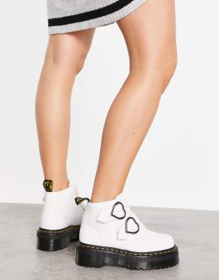 doc martens white heart