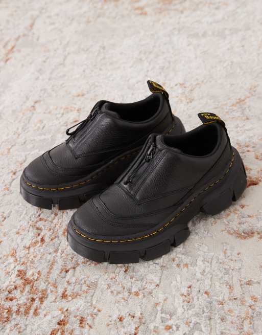Dr Martens DMXL zip shoe in black | ASOS