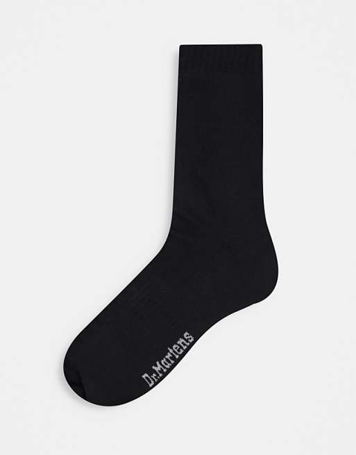 Dr Martens Double Doc Sock in Black | ASOS