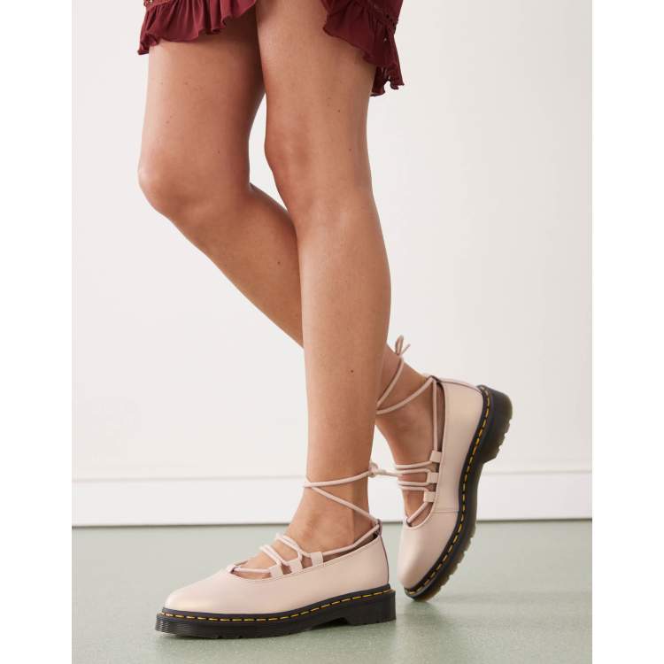 Dr.Martens バレエ 厚底レースアップシューズ ELPHIE II ELPHIE II レース アップ シューズ
